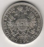 Ausztria 1886 1Fl Ag T:2/3