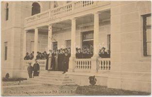 Porec, Parenzo; inauguration of the Casa Pia Hospital (EB)