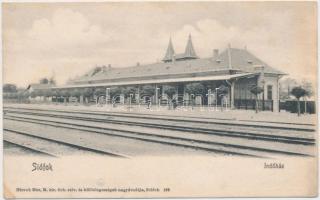 Siófok, Indóház, Hirsch Mór kiadása (fl)