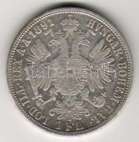Ausztria 1891 1Fl Ag T:3