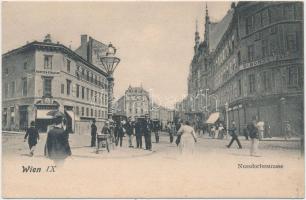 Vienna, Wien IX. Alsergrund, Nussdorferstrasse, Röntgen Strahlen, Dr. Bondy Zahnartzt, Apotheke / street, dentistry, pharmacy, B.K.W.I. No. 59. (EK)