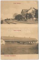 Báránd, vasútállomás, Fürdő vendéglő (fa)