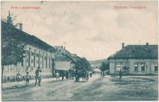 Tornalja, Fő tér, Járásbíróság / square, court