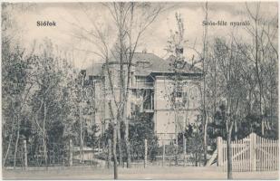 Siófok, Soós-féle nyaraló