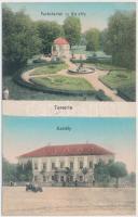 Temerin, kastély, park, kiadja Péter Ferencz / castle, park, automobile