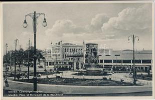 Constantinople, Place et Monument de la République / Republic square