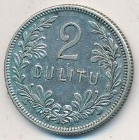 Litvánia 1925. 2L Ag T:2 Lithuania 1925. 2 Litu Ag C:XF Krause KM# 77