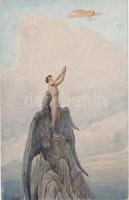 Traum sed Ikarus / Dream of Icarus; Theo Stroefer R. M. No. 151. s: Solomko