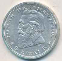 Litvánia 1936. 5L Ag T:2 Lithuania 1936. 5 Litai Ag C:XF