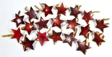 ~1960. Munkásőr sapkajelvény (19x) T:vegyes