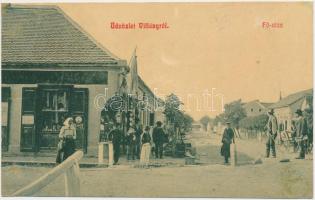 Villány, Fő utca, Gyimóthy Jákó vegyeskereskedése (EK)