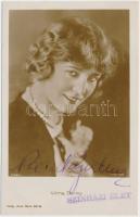 Bánky Vilma with signature