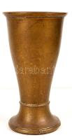 Réz kupa, cipőgomboló, apró réz tartó