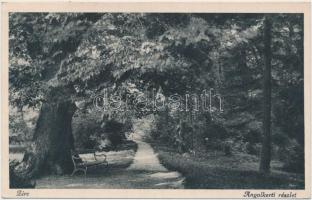 Zirc, Angolkerti park