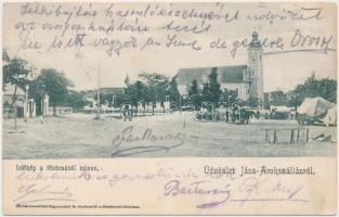 Jászárokszállás, templom, piac