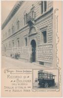 Bologna, Palazzo Bevilacqua, Stella d'Italia e Aquila Nera Albergo, Automobile dell'Albergo / palace hotel, automobile