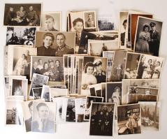 cca 1943-1944 Kis doboznyi érdekes katonai, főként náci témájú fotó, különböző méretekben
