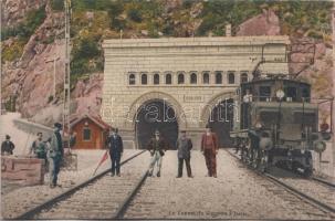 Simplon and Iselle Tunnel, border tunnel, locomotive