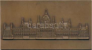 DN "Országház" Br plakett (120x65mm) T:2