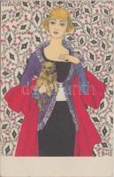 Lady with dog, B.K.W.I. 621-4. s: Mela Koehler