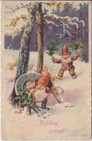 New Year, dwarfs (EB)