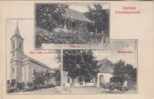 Tibolddaróc, Kerekes ház, Plébánia, Római katolikus templom