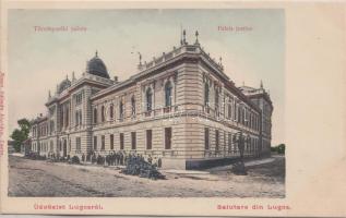 Lugos, Törvényszéki palota, kiadja Nemes Kálmán / Palace of Justice