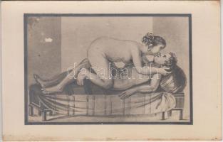 Erotic postcard