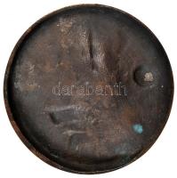 Várhelyi György (1942-) "A munkásőrség országos parancsnokától" Br plakett (144mm) T:2