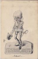 Franz Joseph, caricature s: Gibs (?)