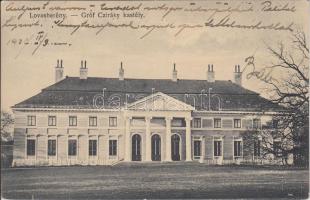 Lovasberény, Gróf Cziráky kastély, kiadja Hangya