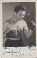 1946 Boxing man from Box-Club Wien, signed photo (fl)