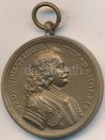 1938. "Felvidéki Emlékérem - II. Rákóczi Ferenc" Br emlékérem szalag nélkül T:1-,2  Hungary 1938. "Commemorative Medal for the Liberation of Upper Hungary" bronse medal without ribbon C:AU,XF