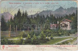 Tátralomnic, Lomnici és Szalóki csúcs, Feitzinger Ede 1904/14. / peak (Rb)
