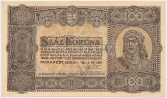 1923. 100K T.W. nyomdahely jelöléssel T:I-