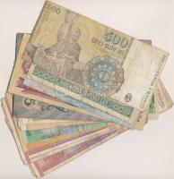 24db-os vegyes magyar és külföldi bankjegy tétel T:vegyes