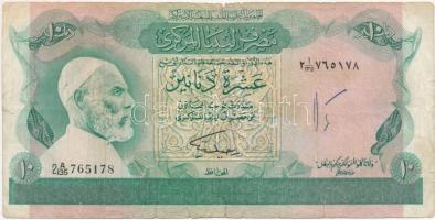 Líbia 2002. 10D T:III- Lybia 2002. 10 Dinars C:VG