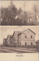 Bácsalmás, Kálvária, vasútállomás (EK)