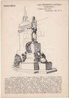 Keszthely, Gróf Festetics György bronzszobra, Dr. Dornyay Béla: Honismertető c. sorozat 32. sz. s: Fayl (EK)
