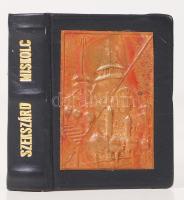 Ex minilibrisek a Miskolci és a Szekszárdi Miniatűrkönyv Gyűjtők Klubok tagjai részére. Miskolc-Szekszárd, 1975. Minikönyv, 51. sorszámozott kiadás, elején fém plakettel, kiadói aranyozott műbőr kötés, jó állapotban.