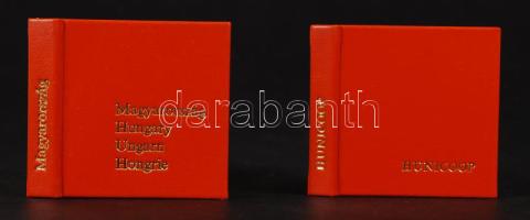 Magyarország, Hunicoop. Minikönyv, kiadói aranyozott műbőr kötés, jó állapotban.