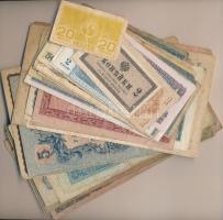 98db-os vegyes magyar és külföldi bankjegy tétel T:vegyes