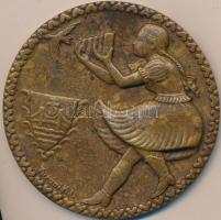 Turáni Kovács Imre (1910-1975) 1939. " Budapest Székesfőváros Elektromos Műve - Fényképező Szakosztály III. kiállítása" Br emlékérem (81mm) T:2