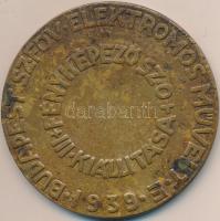 Turáni Kovács Imre (1910-1975) 1939. " Budapest Székesfőváros Elektromos Műve - Fényképező Szak...