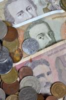 104db-os vegyes fémpénz tétel 4db jugoszláv bankjeggyel T:vegyes