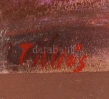 Tallós jelzéssel: Esztergom. Pasztell, papír, 30×40 cm