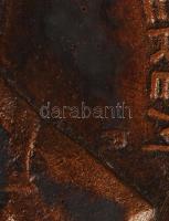 Józsa Bálint: Landler Jenő emlékérem. Bronz plakett, jelzett, d: 10 cm