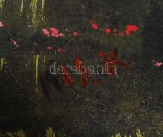 Kiss Károly: 5 db tájképe. Vegyes technika, karton, jelzett, 40×50 cm