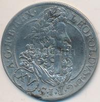 Ausztria 1694. 15Kr Ag "I.Lipót" T:3 
Austria 1694. 15 Kreuzer Ag "Leopold I" C:...