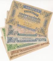 1946. 10.000AP (2x) + 50.000AP + 500.000AP + 10.000.000AP + 100.000.000AP T:II,III,III-